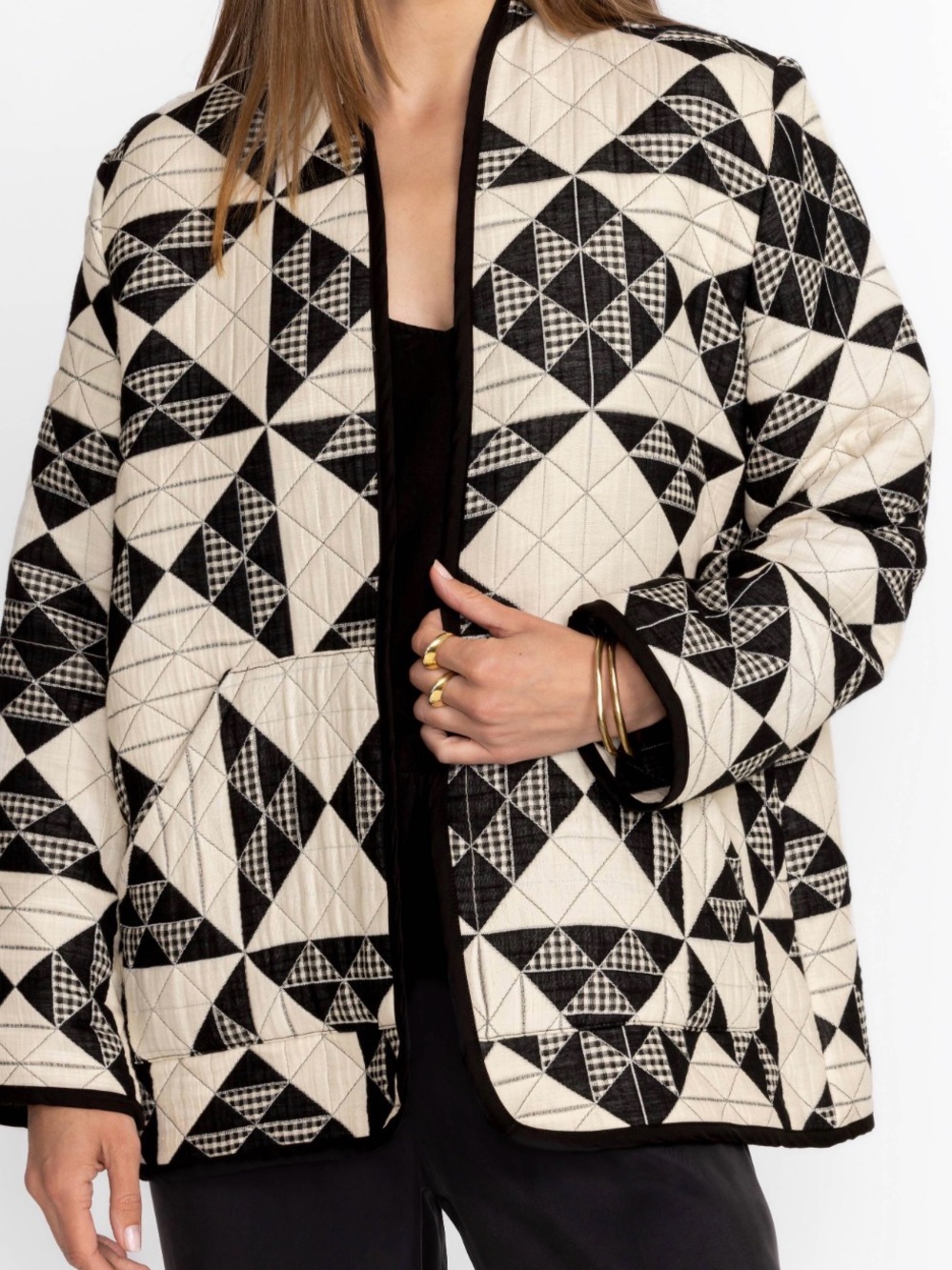NWT Johnny Was Quilted Jacket
